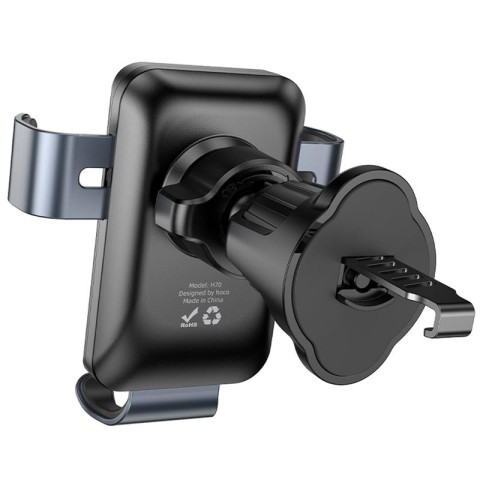 Автотримач Hoco H70 Gamble gravity (air outlet) Black
