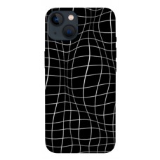 TPU чохол Demsky Warped grid для Apple iPhone 13 (6.1")