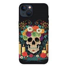 TPU чохол Demsky Skull of celebration для Apple iPhone 13 (6.1")