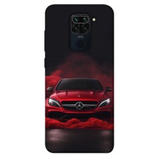 TPU чохол Demsky Red Mercedes для Xiaomi Redmi Note 9 / Redmi 10X