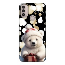 TPU чохол Demsky New Year's animals 4 для Motorola Moto E40