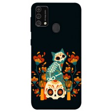 TPU чохол Demsky Bones and Blooms для Samsung Galaxy M21s