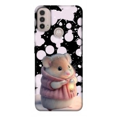 TPU чохол Demsky New Year's animals 7 для Motorola Moto E40