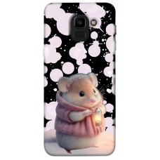 TPU чохол Demsky New Year's animals 7 для Samsung J600F Galaxy J6 (2018)