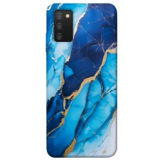 TPU чохол Demsky Blue marble для Samsung Galaxy A03s