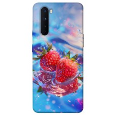 TPU чохол Demsky Red Strawberry для OnePlus Nord