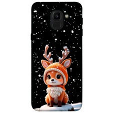 TPU чохол Demsky New Year's animals 5 для Samsung J600F Galaxy J6 (2018)