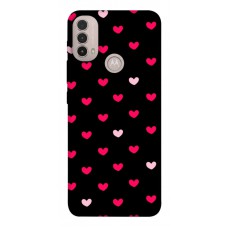 TPU чохол Demsky Little hearts для Motorola Moto E40