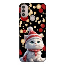 TPU чохол Demsky New Year's animals 3 для Motorola Moto E40