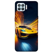 TPU чохол Demsky Yellow Porsche для Oppo F17 Pro