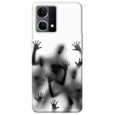 TPU чохол Demsky Shadows of horror для Oppo Reno 7 4G