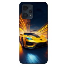 TPU чохол Demsky Yellow Porsche для Realme 9 4G / 9 Pro+