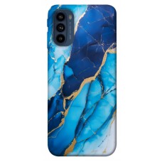 TPU чохол Demsky Blue marble для Motorola Moto G41