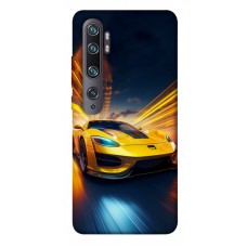 TPU чохол Demsky Yellow Porsche для Xiaomi Mi Note 10 / Note 10 Pro / Mi CC9 Pro