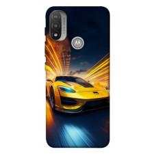 TPU чохол Demsky Yellow Porsche для Motorola Moto E20