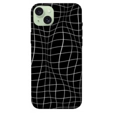 TPU чохол Demsky Warped grid для Apple iPhone 15 Plus (6.7")