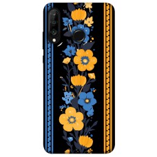 TPU чохол Demsky Вишиванка 1 для Huawei P30 lite