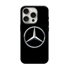 TPU чохол Demsky Mercedes logo для Apple iPhone 16 Pro (6.3")