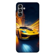 TPU чохол Demsky Yellow Porsche для Samsung Galaxy A04s