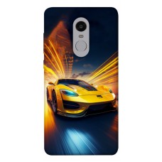 TPU чохол Demsky Yellow Porsche для Xiaomi Redmi Note 4X / Note 4 (Snapdragon)