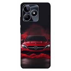 TPU чохол Demsky Red Mercedes для Realme C53