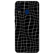 TPU чохол Demsky Warped grid для Samsung Galaxy A20 / A30