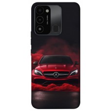 TPU чохол Demsky Red Mercedes для TECNO Spark 8C