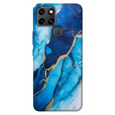 TPU чохол Demsky Blue marble для Infinix Smart 6