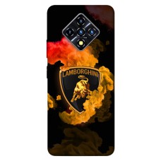 TPU чохол Demsky Lamborghini logo для Infinix Zero 8