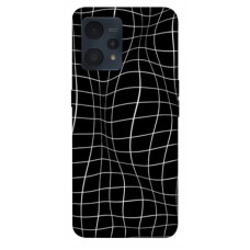 TPU чохол Demsky Warped grid для Realme 9 4G / 9 Pro+