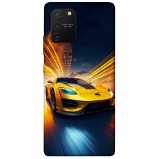 TPU чохол Demsky Yellow Porsche для Samsung Galaxy S10 Lite