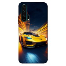 TPU чохол Demsky Yellow Porsche для Huawei Honor 20 Pro