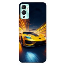 TPU чохол Demsky Yellow Porsche для Infinix Hot 12 Play