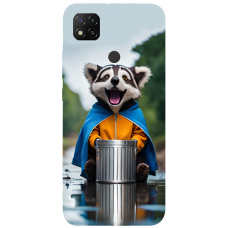 TPU чохол Demsky Єнот (Raccoon) для Xiaomi Redmi 9C
