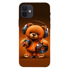 TPU чохол Demsky ведмежа меломан 2 (bear listening music) для Apple iPhone 11