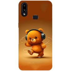 TPU чохол Demsky ведмежа меломан 3 (bear listening music) для Samsung Galaxy A10s