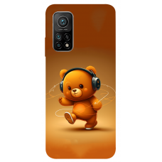 TPU чохол Demsky ведмежа меломан 3 (bear listening music) для Xiaomi Mi 10T Pro