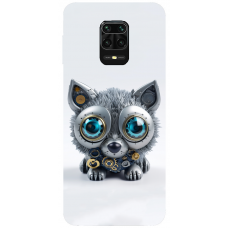 TPU чохол Demsky Механічний вовк (mechanical wolf) для Xiaomi Redmi Note 9s / Note 9 Pro / Note 9 Pro Max