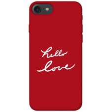 TPU чехол Demsky Hello love для Apple iPhone 7 / 8 (4.7")