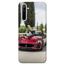 TPU чехол Demsky Red Maserati для Realme 6