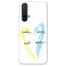 TPU чехол Demsky Make love not war для Realme X3 SuperZoom