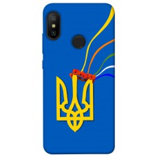 TPU чехол Demsky Квітучий герб для Xiaomi Mi A2 Lite / Xiaomi Redmi 6 Pro