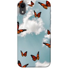 TPU чохол Demsky Summer butterfly для Apple iPhone XR (6.1")