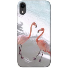 TPU чохол Demsky Flamingos для Apple iPhone XR (6.1")