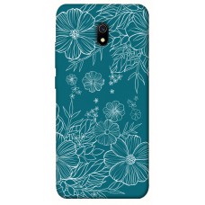 TPU чохол Demsky Botanical illustration для Xiaomi Redmi 8a