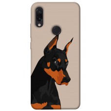 TPU чехол Demsky Doberman для Xiaomi Redmi Note 7 / Note 7 Pro / Note 7s