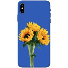 TPU чехол Demsky Bouquet of sunflowers для Apple iPhone X (5.8")