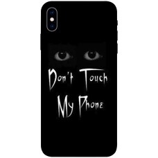 TPU чехол Demsky Don't Touch для Apple iPhone X (5.8")