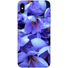 TPU чехол Demsky Фиолетовый сад для Apple iPhone X (5.8")