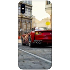 TPU чехол Demsky Red Ferrari для Apple iPhone X (5.8")